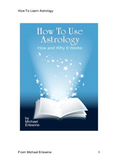 How To Learn Astrology From Michael Erlewine 1