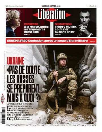 Libération du Mardi 25 Janvier 2022